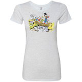 T-Shirts Heather White / S Duck Tails Women's Triblend T-Shirt