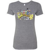 T-Shirts Premium Heather / S Duck Tails Women's Triblend T-Shirt