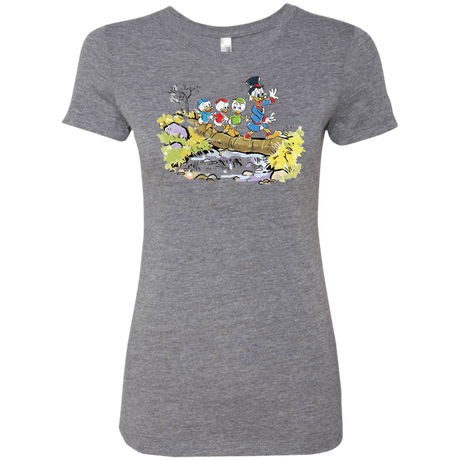 T-Shirts Premium Heather / S Duck Tails Women's Triblend T-Shirt