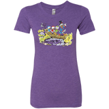 T-Shirts Purple Rush / S Duck Tails Women's Triblend T-Shirt
