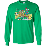 T-Shirts Irish Green / YS Duck Tails Youth Long Sleeve T-Shirt