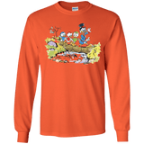 T-Shirts Orange / YS Duck Tails Youth Long Sleeve T-Shirt