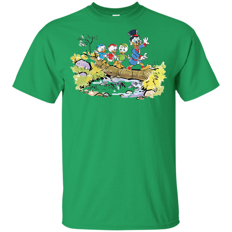 T-Shirts Irish Green / YXS Duck Tails Youth T-Shirt