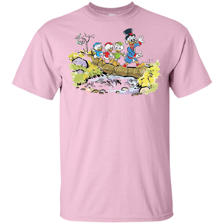 T-Shirts Light Pink / YXS Duck Tails Youth T-Shirt