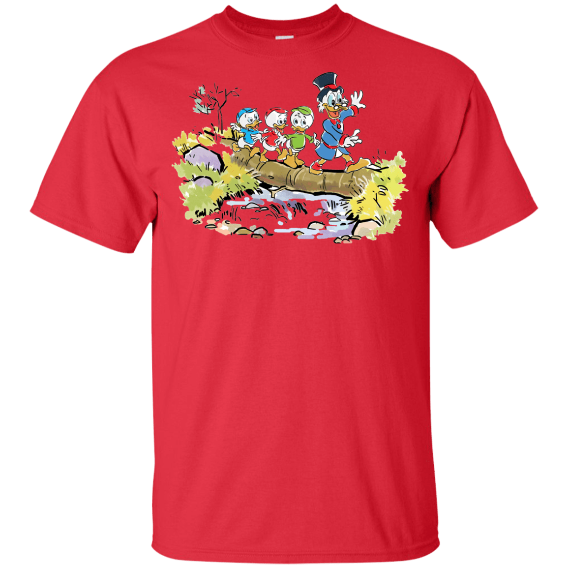 T-Shirts Red / YXS Duck Tails Youth T-Shirt