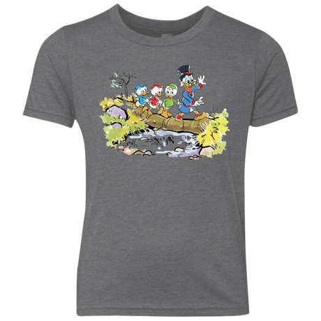 T-Shirts Premium Heather / YXS Duck Tails Youth Triblend T-Shirt