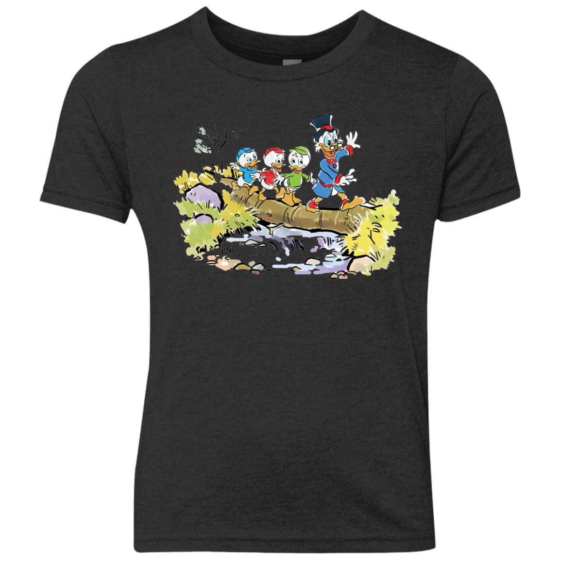 T-Shirts Vintage Black / YXS Duck Tails Youth Triblend T-Shirt