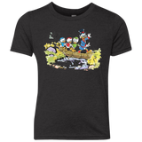 T-Shirts Vintage Black / YXS Duck Tails Youth Triblend T-Shirt