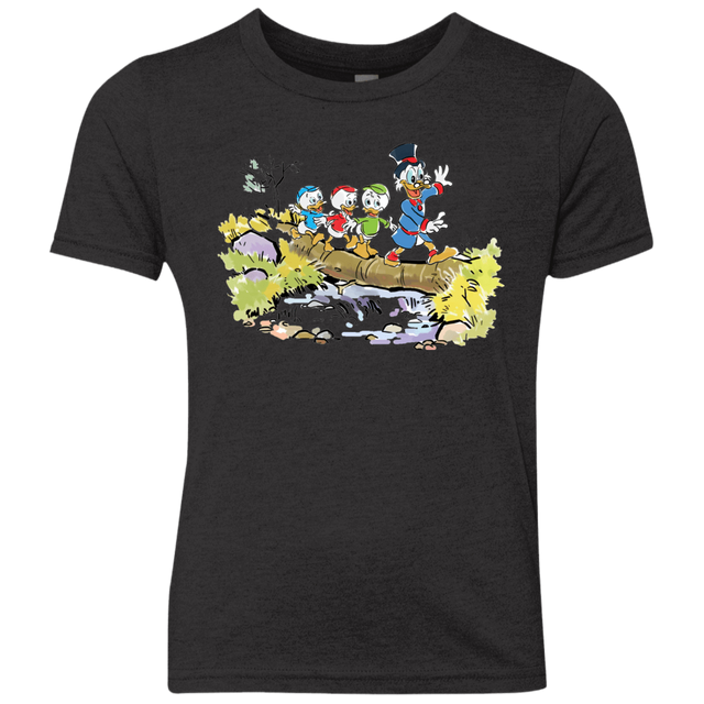 T-Shirts Vintage Black / YXS Duck Tails Youth Triblend T-Shirt