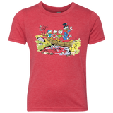 T-Shirts Vintage Red / YXS Duck Tails Youth Triblend T-Shirt