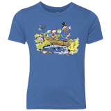 T-Shirts Vintage Royal / YXS Duck Tails Youth Triblend T-Shirt