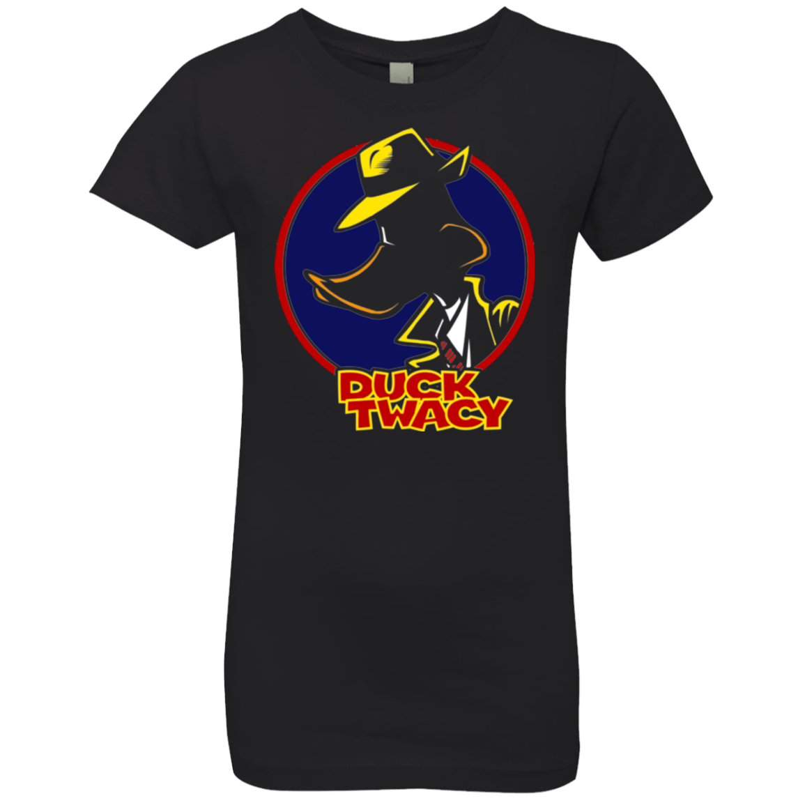 T-Shirts Black / YXS Duck Twacy Girls Premium T-Shirt