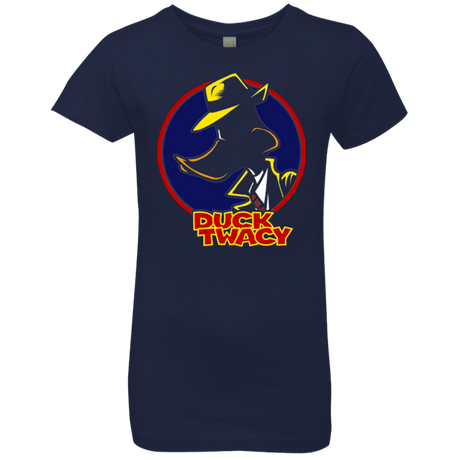 T-Shirts Midnight Navy / YXS Duck Twacy Girls Premium T-Shirt