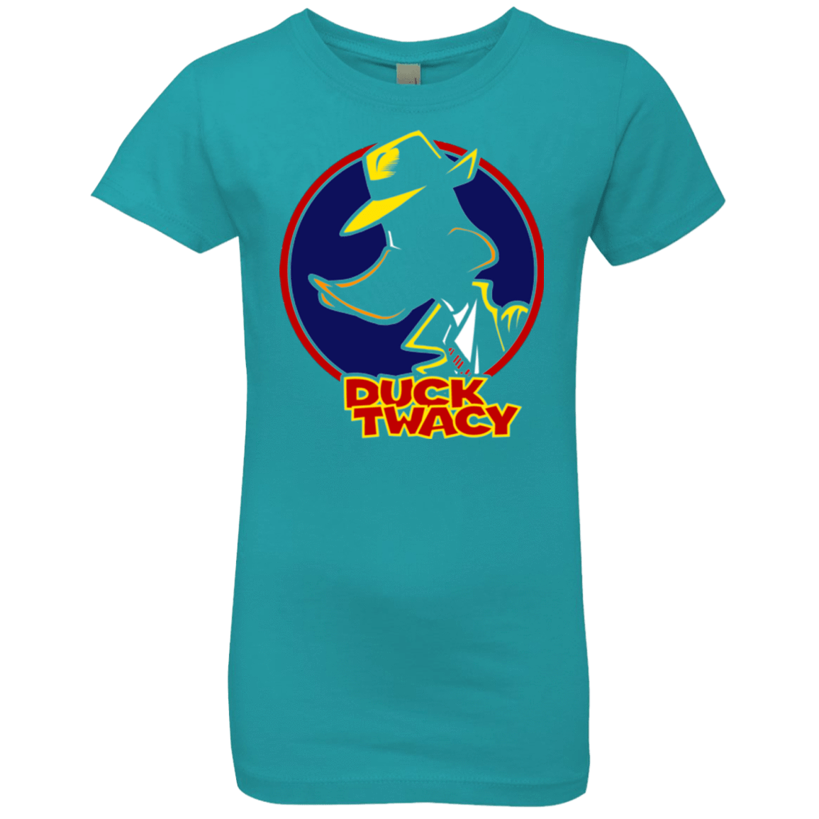 T-Shirts Tahiti Blue / YXS Duck Twacy Girls Premium T-Shirt