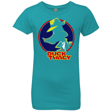 T-Shirts Tahiti Blue / YXS Duck Twacy Girls Premium T-Shirt