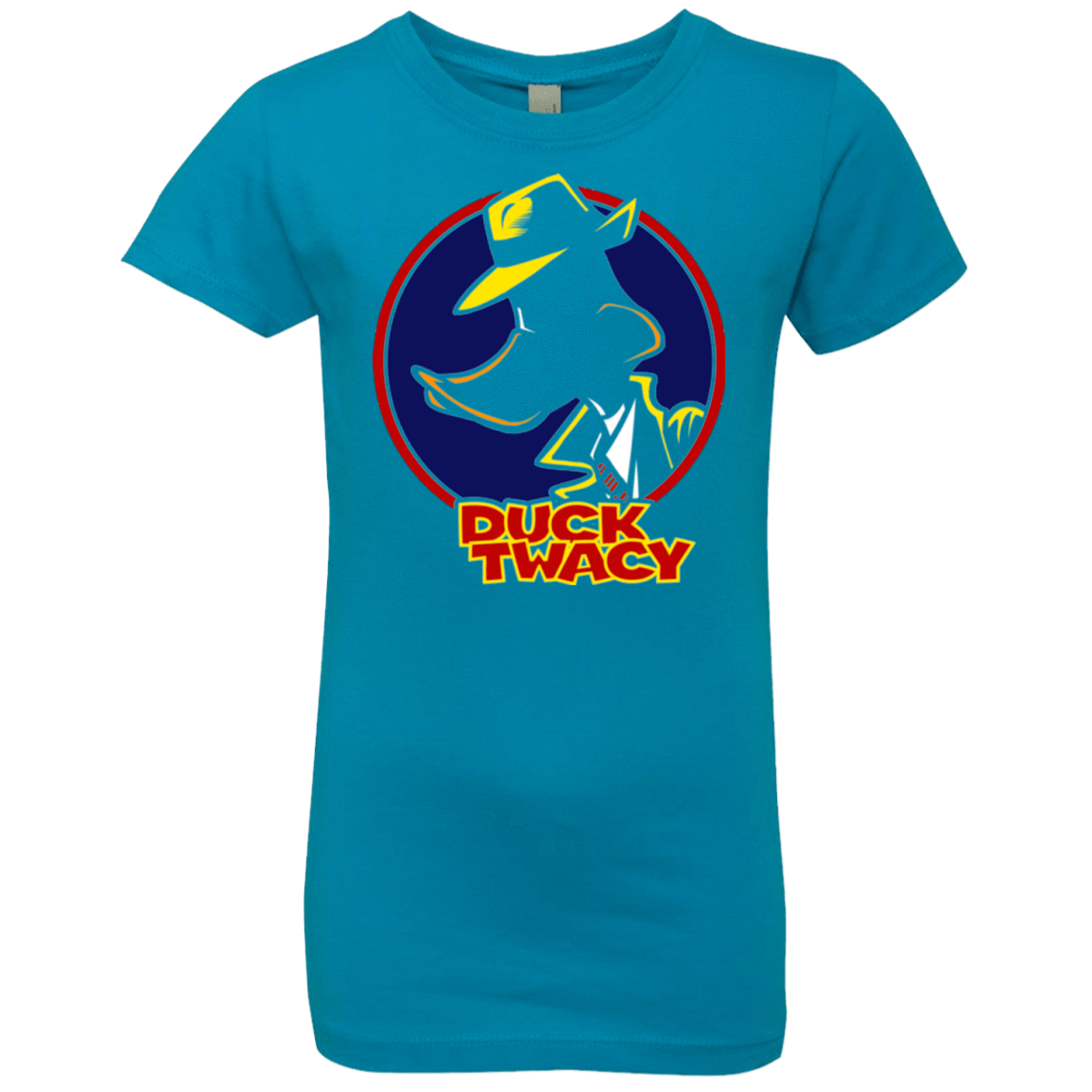 T-Shirts Turquoise / YXS Duck Twacy Girls Premium T-Shirt