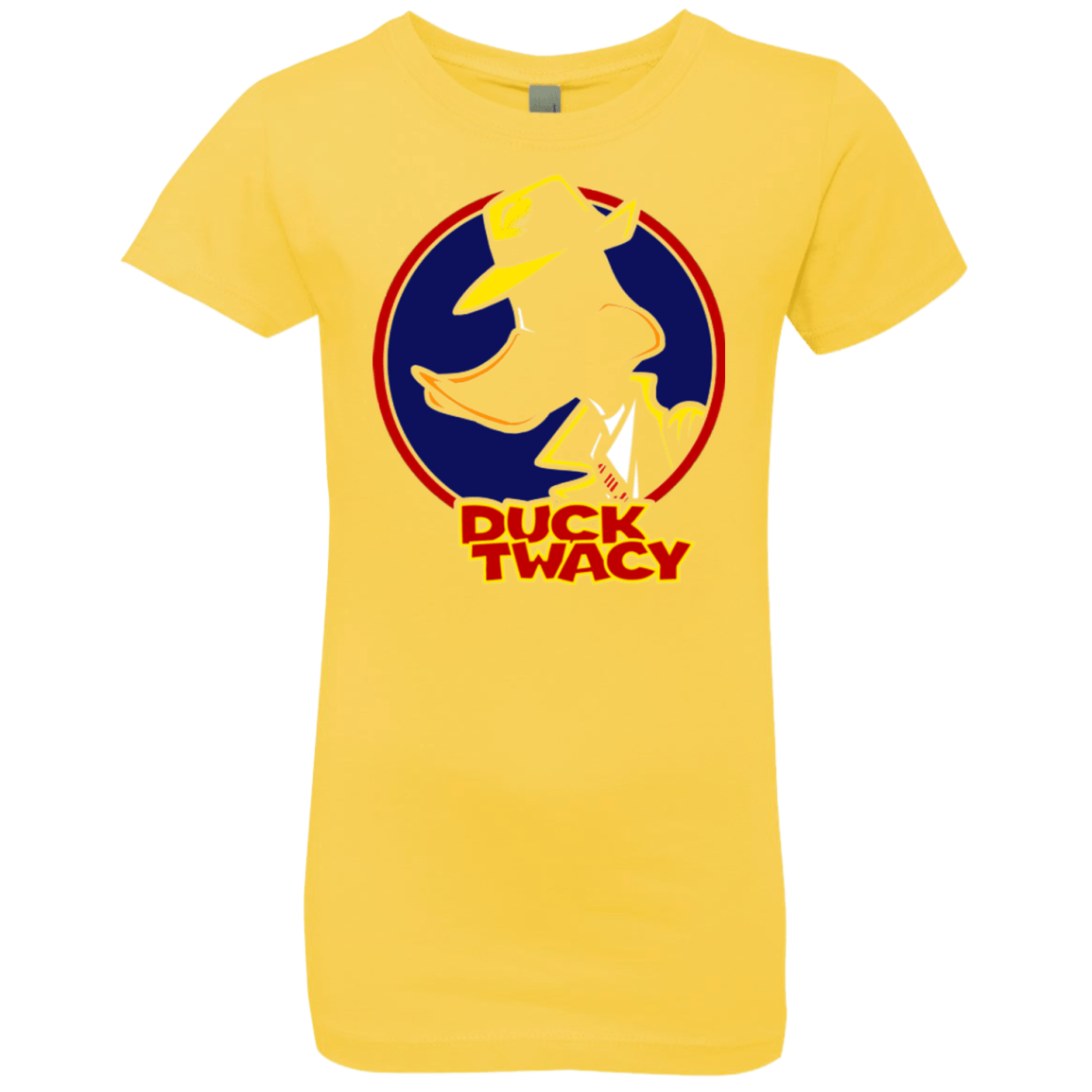T-Shirts Vibrant Yellow / YXS Duck Twacy Girls Premium T-Shirt
