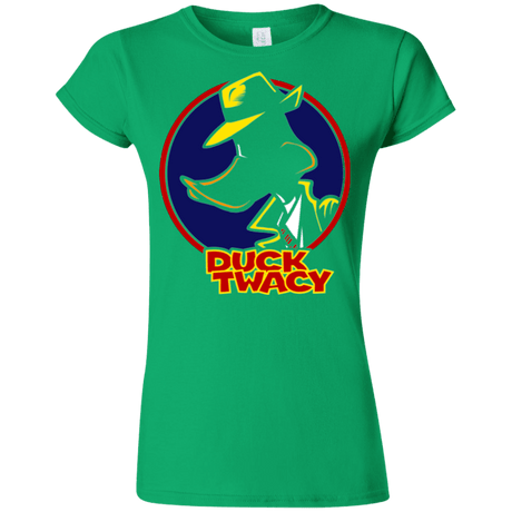 T-Shirts Irish Green / S Duck Twacy Junior Slimmer-Fit T-Shirt