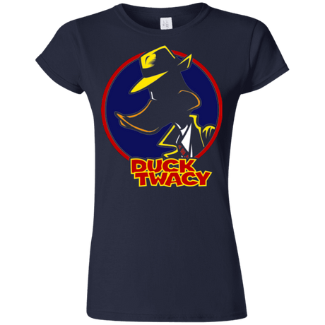 T-Shirts Navy / S Duck Twacy Junior Slimmer-Fit T-Shirt