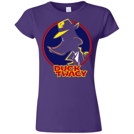 T-Shirts Purple / S Duck Twacy Junior Slimmer-Fit T-Shirt