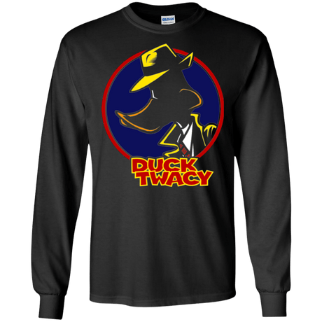 T-Shirts Black / S Duck Twacy Men's Long Sleeve T-Shirt