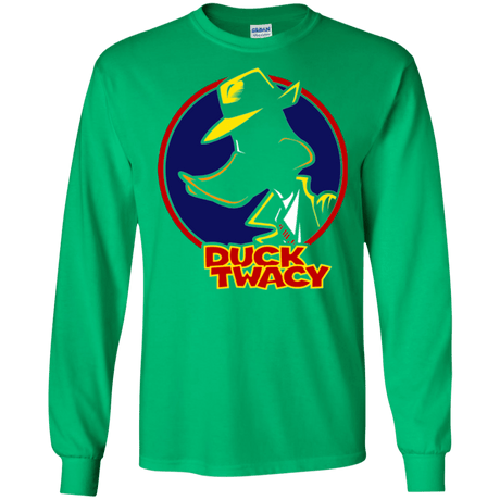 T-Shirts Irish Green / S Duck Twacy Men's Long Sleeve T-Shirt