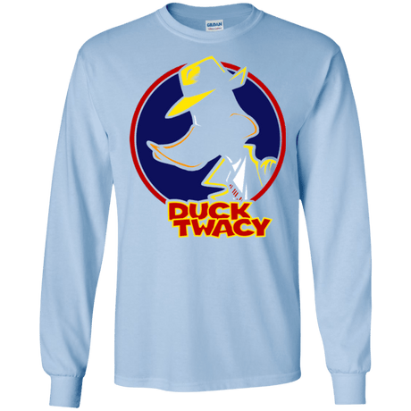 T-Shirts Light Blue / S Duck Twacy Men's Long Sleeve T-Shirt