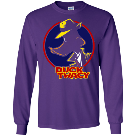 T-Shirts Purple / S Duck Twacy Men's Long Sleeve T-Shirt