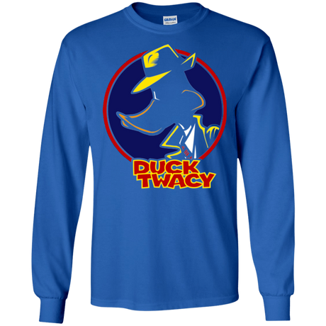 T-Shirts Royal / S Duck Twacy Men's Long Sleeve T-Shirt