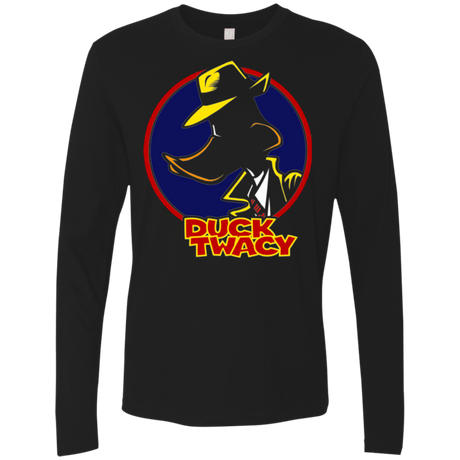 T-Shirts Black / S Duck Twacy Men's Premium Long Sleeve