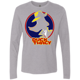 T-Shirts Heather Grey / S Duck Twacy Men's Premium Long Sleeve