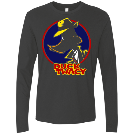 T-Shirts Heavy Metal / S Duck Twacy Men's Premium Long Sleeve