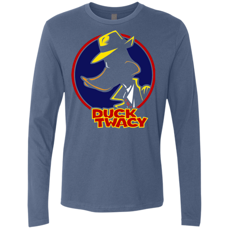 T-Shirts Indigo / S Duck Twacy Men's Premium Long Sleeve