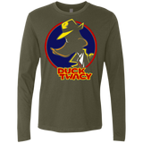 T-Shirts Military Green / S Duck Twacy Men's Premium Long Sleeve