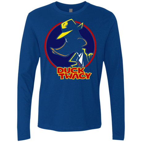 T-Shirts Royal / S Duck Twacy Men's Premium Long Sleeve