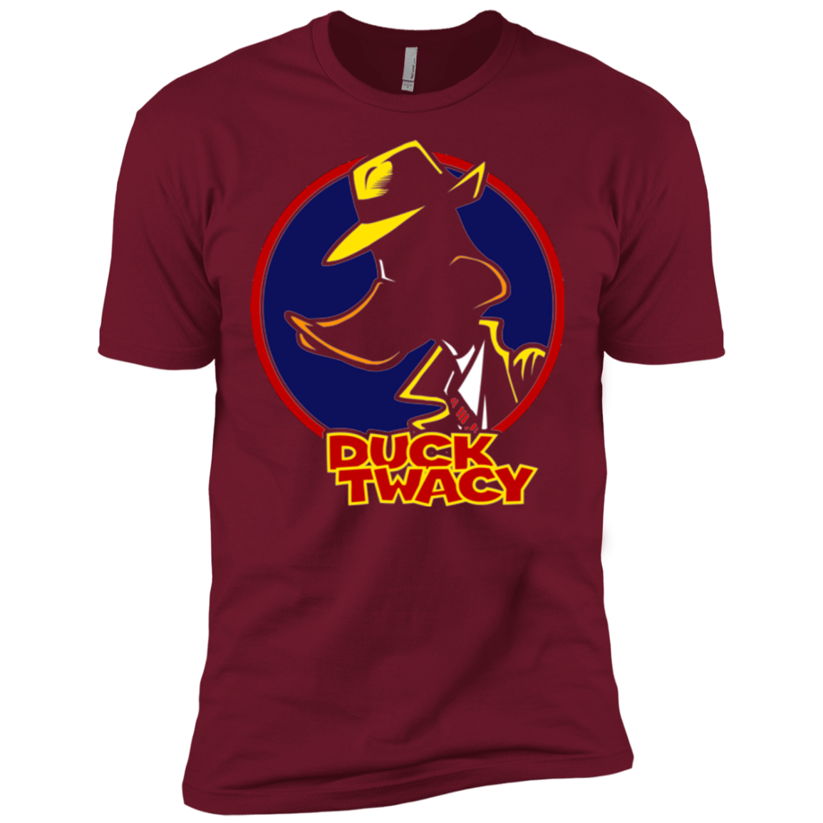 T-Shirts Cardinal / X-Small Duck Twacy Men's Premium T-Shirt