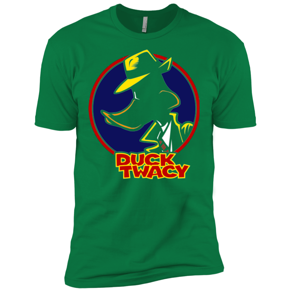 T-Shirts Kelly Green / X-Small Duck Twacy Men's Premium T-Shirt
