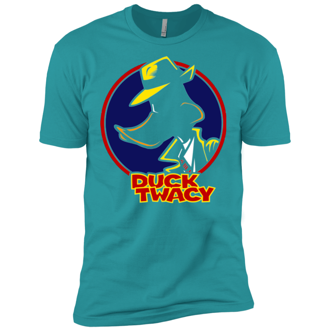 T-Shirts Tahiti Blue / X-Small Duck Twacy Men's Premium T-Shirt