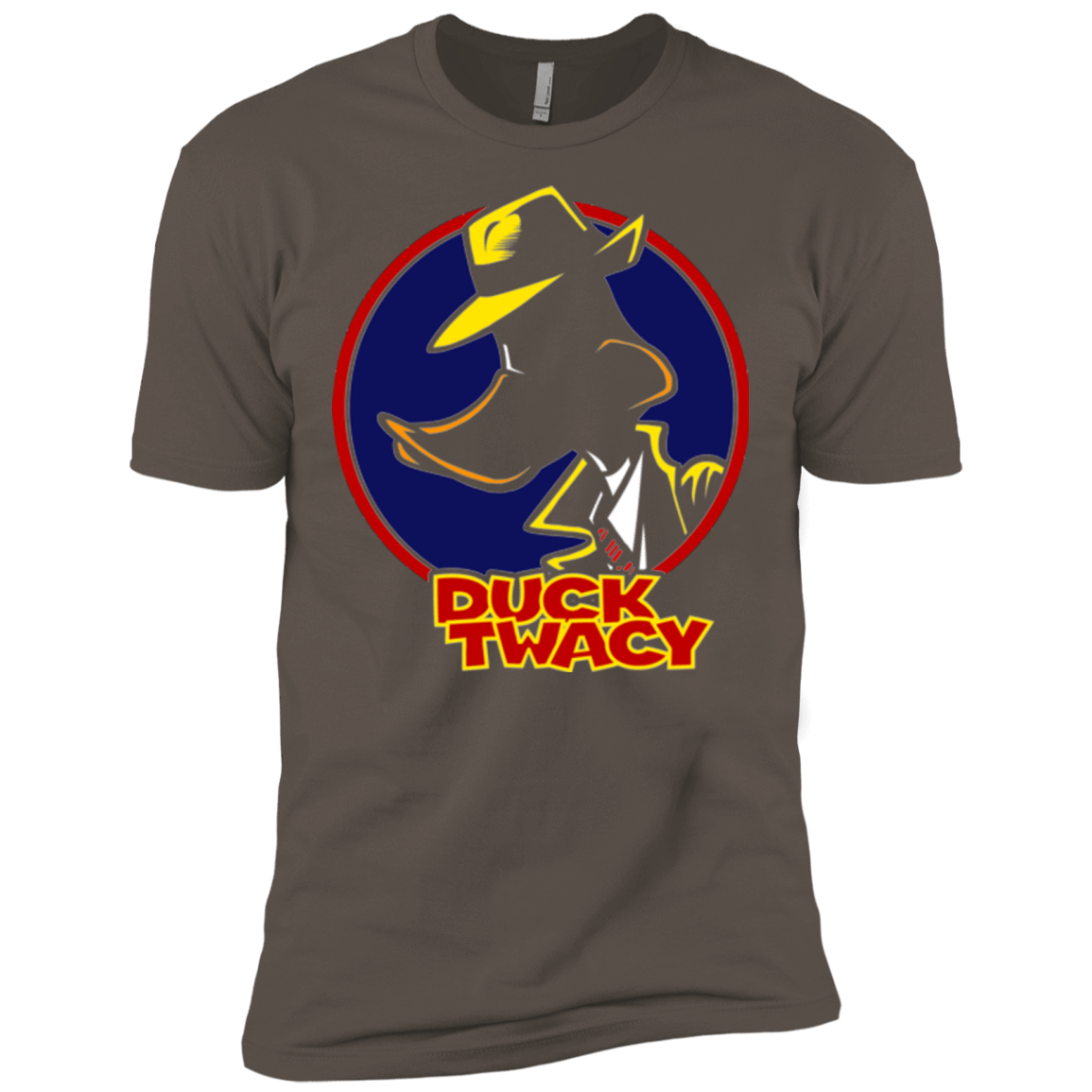 T-Shirts Warm Grey / X-Small Duck Twacy Men's Premium T-Shirt