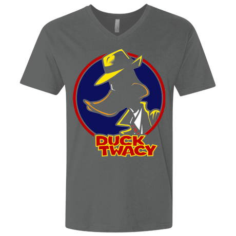 T-Shirts Heavy Metal / X-Small Duck Twacy Men's Premium V-Neck