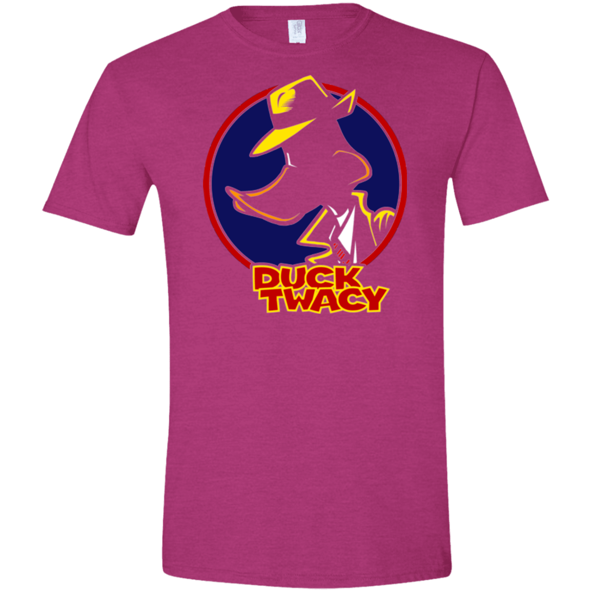 T-Shirts Antique Heliconia / S Duck Twacy Men's Semi-Fitted Softstyle