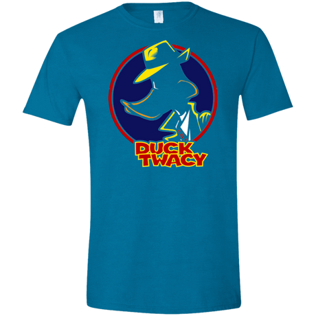 T-Shirts Antique Sapphire / S Duck Twacy Men's Semi-Fitted Softstyle