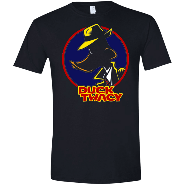 T-Shirts Black / X-Small Duck Twacy Men's Semi-Fitted Softstyle