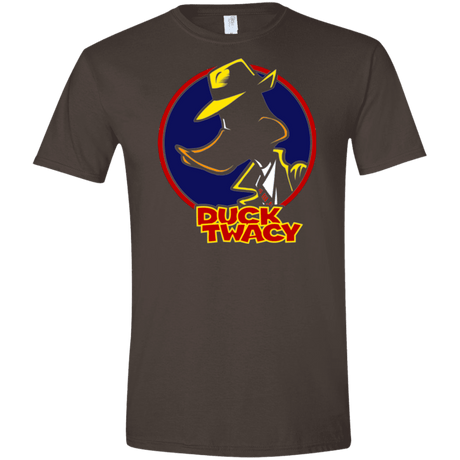 T-Shirts Dark Chocolate / S Duck Twacy Men's Semi-Fitted Softstyle
