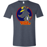 T-Shirts Heather Navy / S Duck Twacy Men's Semi-Fitted Softstyle