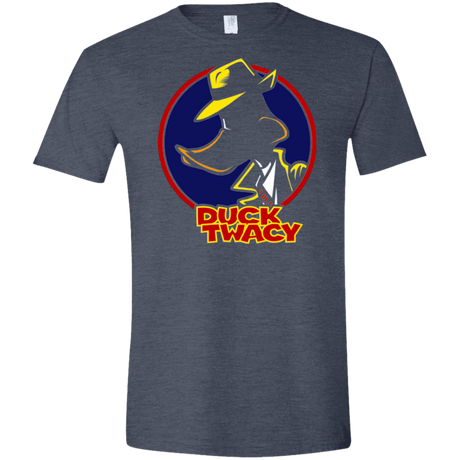 T-Shirts Heather Navy / S Duck Twacy Men's Semi-Fitted Softstyle