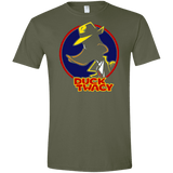 T-Shirts Military Green / S Duck Twacy Men's Semi-Fitted Softstyle