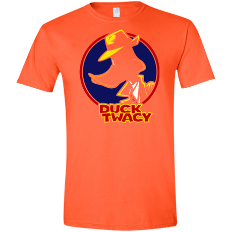 T-Shirts Orange / S Duck Twacy Men's Semi-Fitted Softstyle