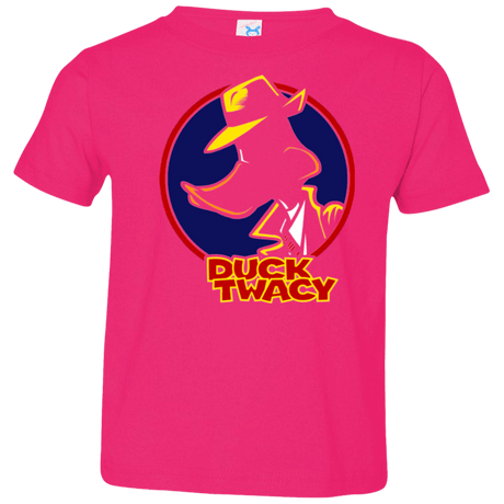 T-Shirts Hot Pink / 2T Duck Twacy Toddler Premium T-Shirt