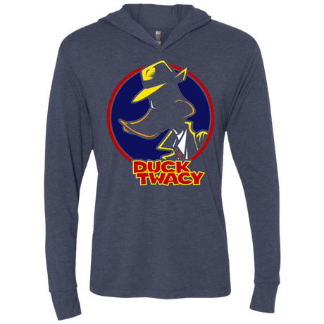 T-Shirts Vintage Navy / X-Small Duck Twacy Triblend Long Sleeve Hoodie Tee